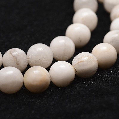 Natural White Crazy Lace Agate Bead Strands X-G-D840-55-10mm-1