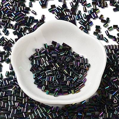 Glass Round Bugle Beads SEED-Z002-A-A01-1