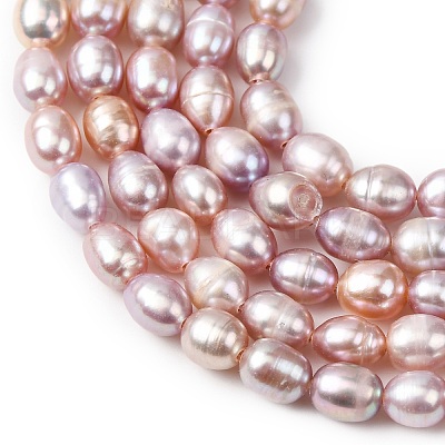 Natural Cultured Freshwater Pearl Beads Strands PEAR-F020-01A-1