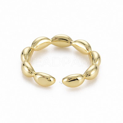 Brass Cuff Rings RJEW-Q164-008-NF-1