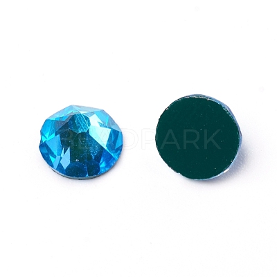 Glass Rhinestone Cabochons RGLA-L024-J02-MI-1