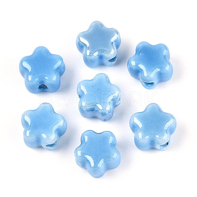 Handmade Porcelain Bead PORC-N011-04J-01-1