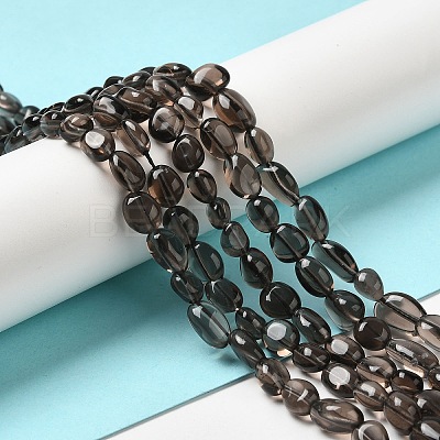 Natural Ice Obsidian Beads Strands G-P497-01A-15-1