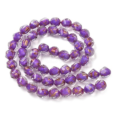 Resin & Glass Beads Strands GG-CBA48D8-01I-1