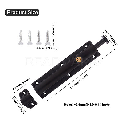 304 Stainless Steel Spring Locks Set X1-SW-TAC0001-22C-EB-1