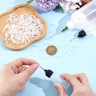 150Pcs Silicone Needle Sealing Plug SIL-BC0001-12B-1