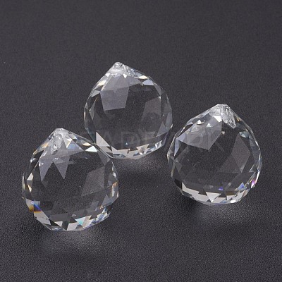 Glass Pendant GD40x46mm-1