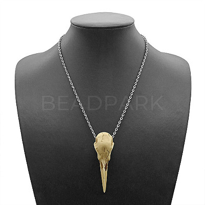Resin Pendant Necklaces EB3119-1