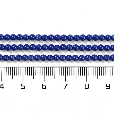 Synthetic Turquoise Beads Strands G-U004-02A-1