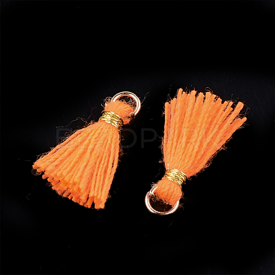 Polycotton(Polyester Cotton) Tassel Pendant Decorations FIND-S281-34-1