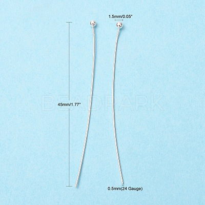 Brass Ball Head Pins X-RP0.5X45mm-S-1