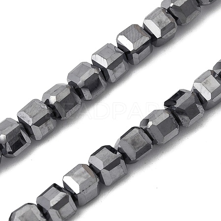 Synthetic Terahertz Stone Beads Strands G-H327-L03-03-1