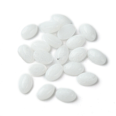 Natural White Jade Cabochons G-A094-01A-13-1