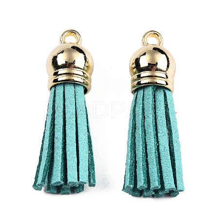 Faux Suede Tassel Pendant Decorations FIND-T002-B37-1