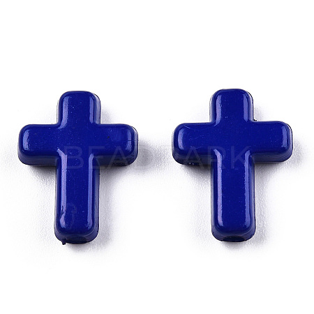 Opaque Acrylic Beads SACR-436-9-1