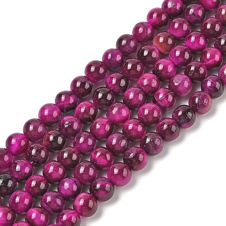 Natural Tiger Eye Beads X1-G-B133-A02-6MM-05-1