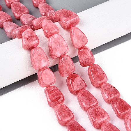 Natural White Jade Beads Strands G-N354-02A-05-1