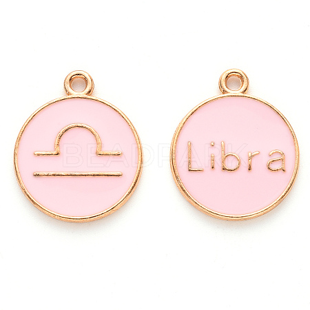 Alloy Enamel Pendants LS-ENAM-S124-01A-09K-1