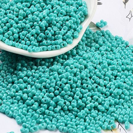Baking Paint Glass Seed Beads X1-SEED-A033-05O-1