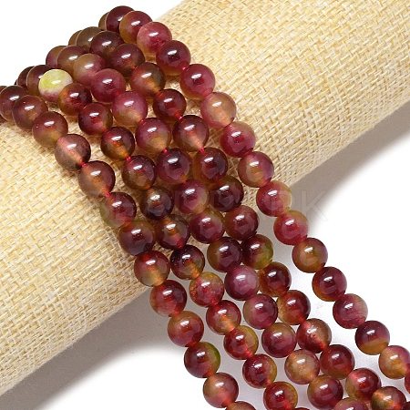 Natural Malaysia Jade Beads Strands G-B165-C05-8mm-1