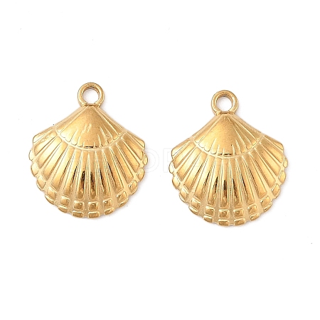 304 Stainless Steel Pendants STAS-P380-57G-1