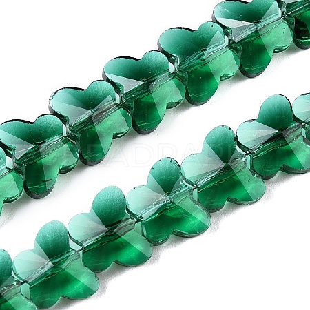 Transparent Glass Beads GLAA-Q066-10mm-B06-1