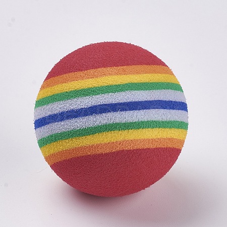 EVA Rainbow Color Activities Funny Balls AJEW-TZ0001-02A-1