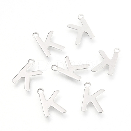 Non-Tarnish 201 Stainless Steel Charms STAS-C021-06P-K-1