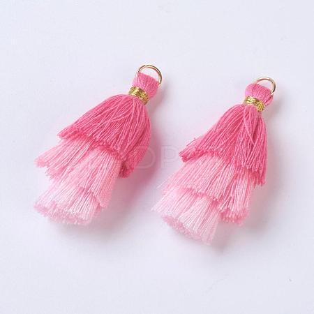 Polyester Tassel Pendants FIND-P026-A09-1