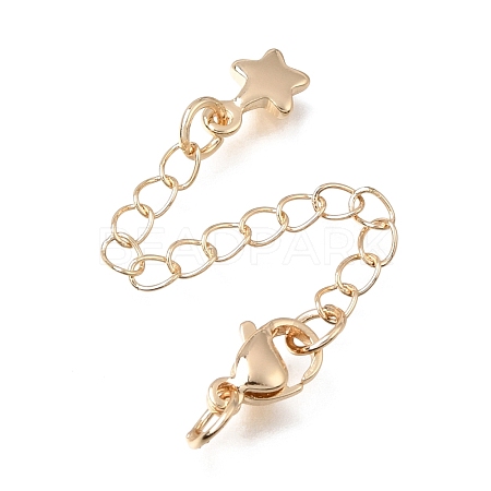 Brass Chain Extender LS-KK-L155-30G-1