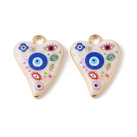 Printed Alloy Pendants AL-CBAA786-08G-B-1