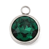 Birthstone Theme May 304 Stainless Steel Pendants STAS-G082-17P-05-1