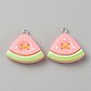 Opaque Resin Pendants LS-CRES-CJC0011-004C-P-1