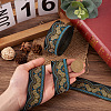 Ethnic Style Embroidery Polyester Ribbons SK-TAC0001-02-6