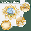 DIY Blank Dome Pendant Making Kit FIND-PH0006-38-3
