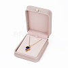 PU Leather Pendant Gift Boxes LBOX-L006-B-01-1