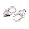 Brass Lobster Claw Clasps KK-H287-08D-P-2