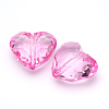 Transparent Acrylic Beads X-PL318Y-4-2