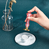 Natural Quartz Crystal Handle DIY-WH0224-87D-4