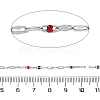 304 Stainless Steel Dapped Chains CHS-H036-01P-12-3