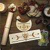 2Pcs 2 Style Natural Wood Card Stand for Tarot DJEW-GF0001-33I-7