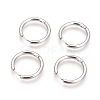 Tarnish Resistant 304 Stainless Steel Hoop Earrings EJEW-P177-P-06-2