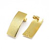 Brass Stud Earrings Findings KK-O123-A-2