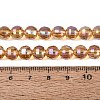 Transparent Glass Beads Strands GLAA-Q107-02A-07-4