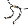 Adjustable Nylon Thread Slider Bracelets BJEW-JB06532-02-5