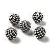 Opaque Silicone Beads LS-SIL-D010-01B-1