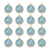 Golden Plated Alloy Enamel Charms LS-ENAM-S118-04J-2