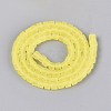 Transparent Frosted Glass Beads Strands GLAA-N072-01A-A20-2