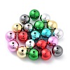 Christmas Theme UV Plating Acrylic Beads PACR-B003-01B-1