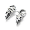 Thailand 925 Sterling Silver Lobster Claw Clasps STER-L055-052AS-2